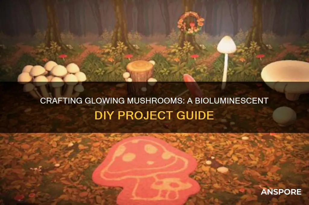 can you craft glowing mushrooms