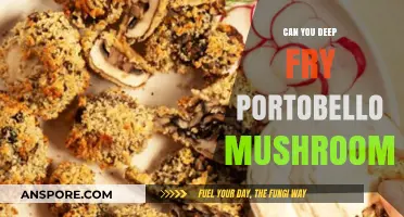 Crispy Delight: Deep-Frying Portobello Mushrooms for a Tasty Treat