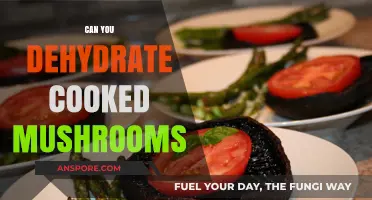 Dehydrating Cooked Mushrooms: Tips, Benefits, and Storage Guide