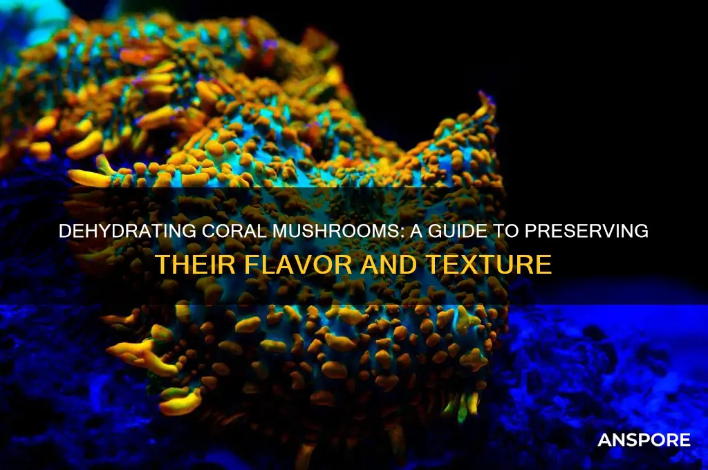 can you dehydrate coral mushrooms