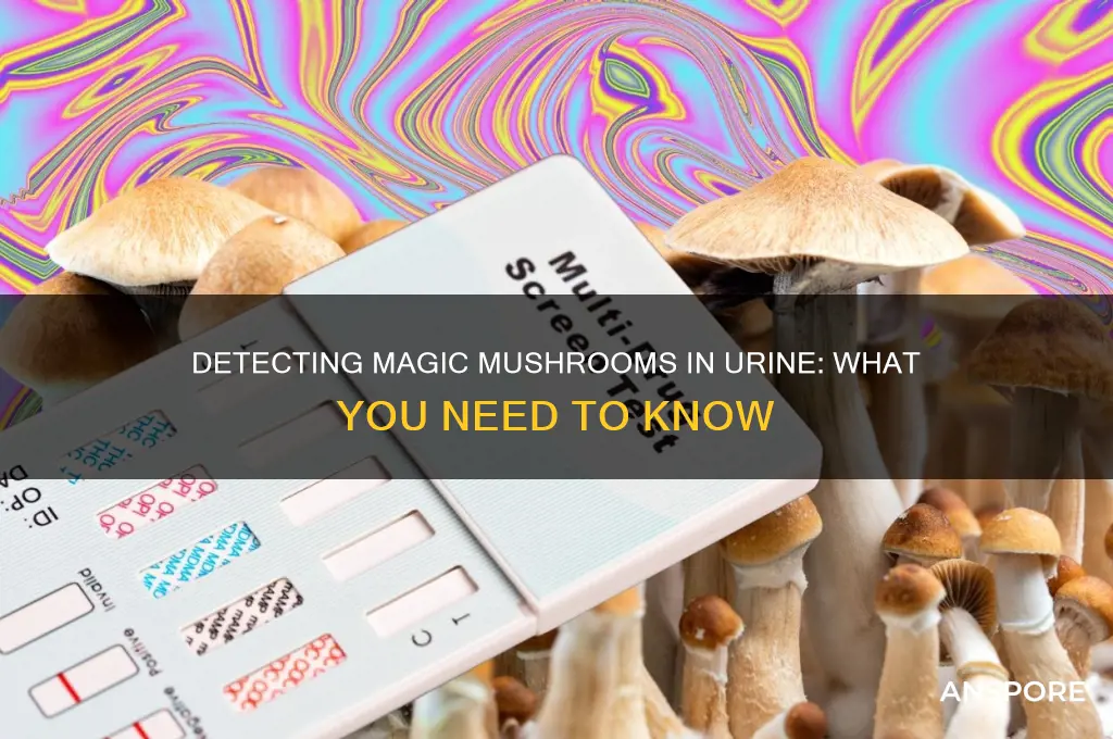 can you detect magic mushrooms in you pee