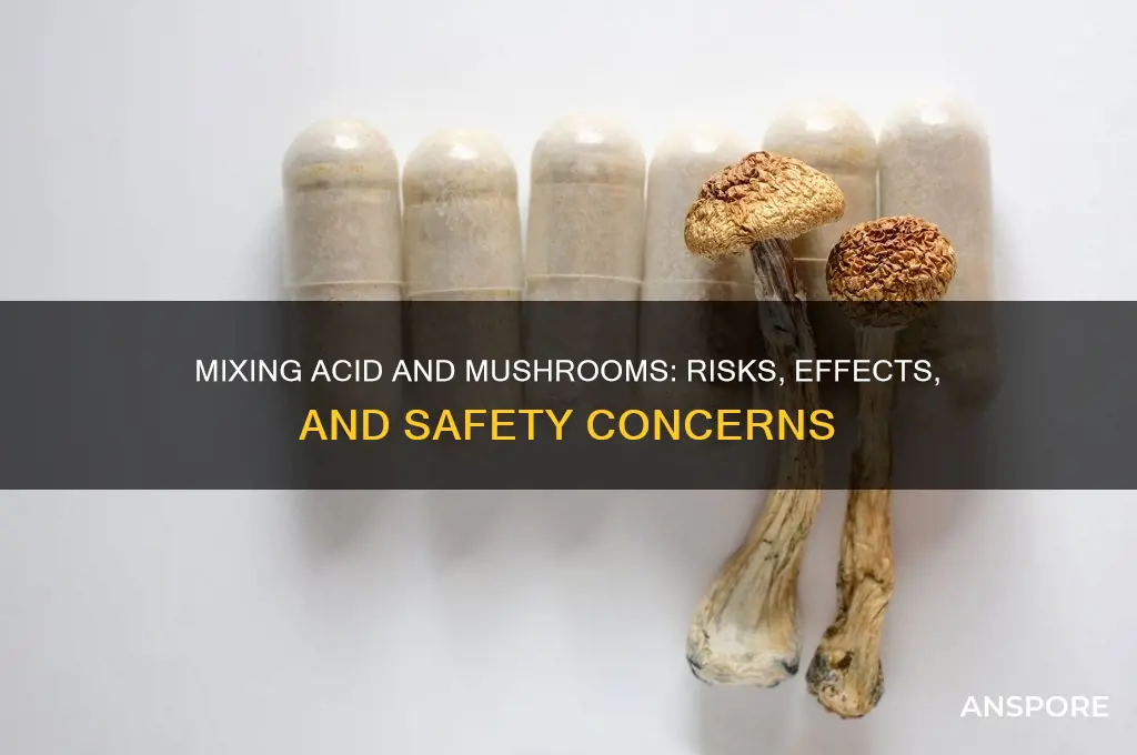can you do acid and mushrooms together