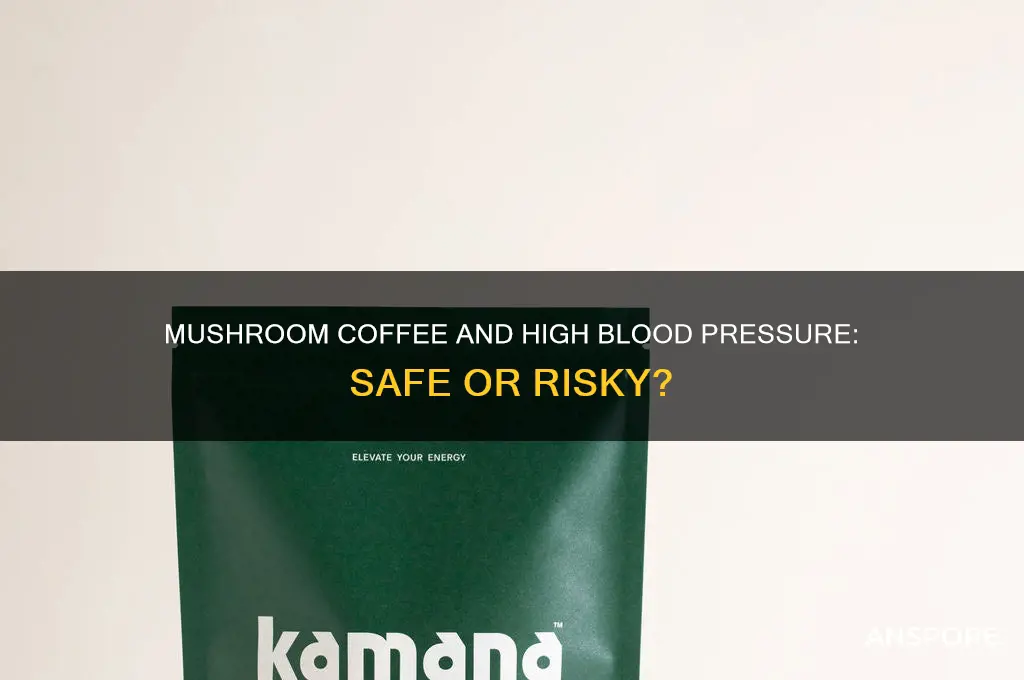 can you drink mushroom coffee with high blood pressure