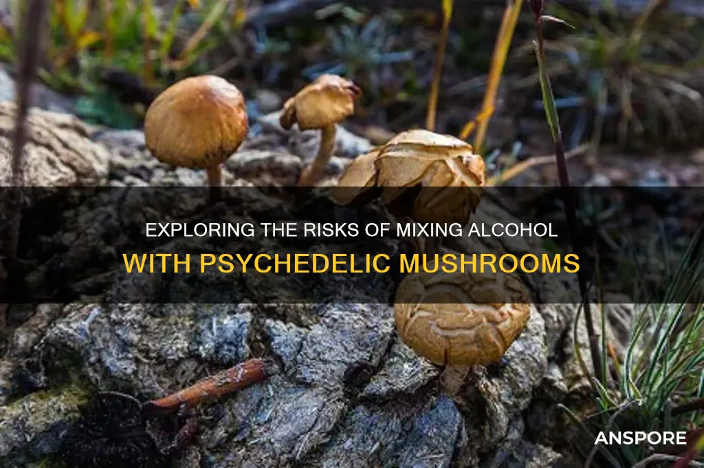 can you drink on psychedelic mushrooms