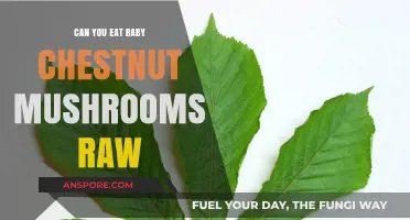 Can You Eat Baby Chestnut Mushrooms Raw? A Safety Guide