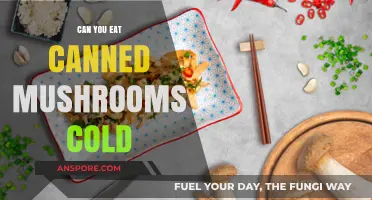 Can You Eat Canned Mushrooms Cold? A Quick Guide