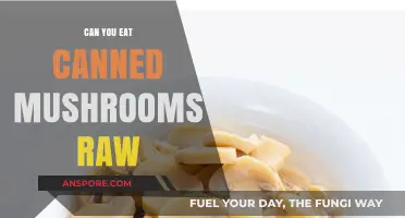 Can You Eat Canned Mushrooms Raw? Safety and Tips Explained