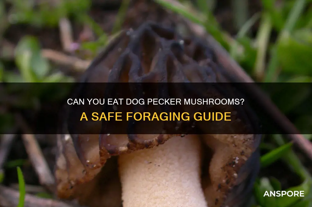can you eat dog pecker mushrooms