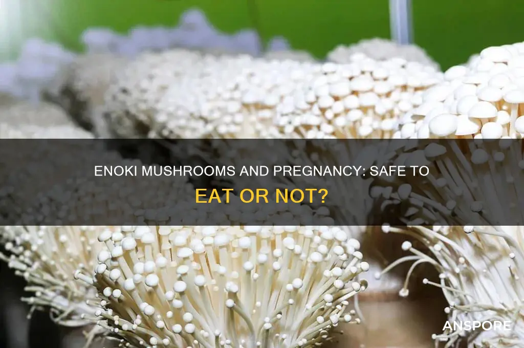 can you eat enoki mushrooms when pregnant