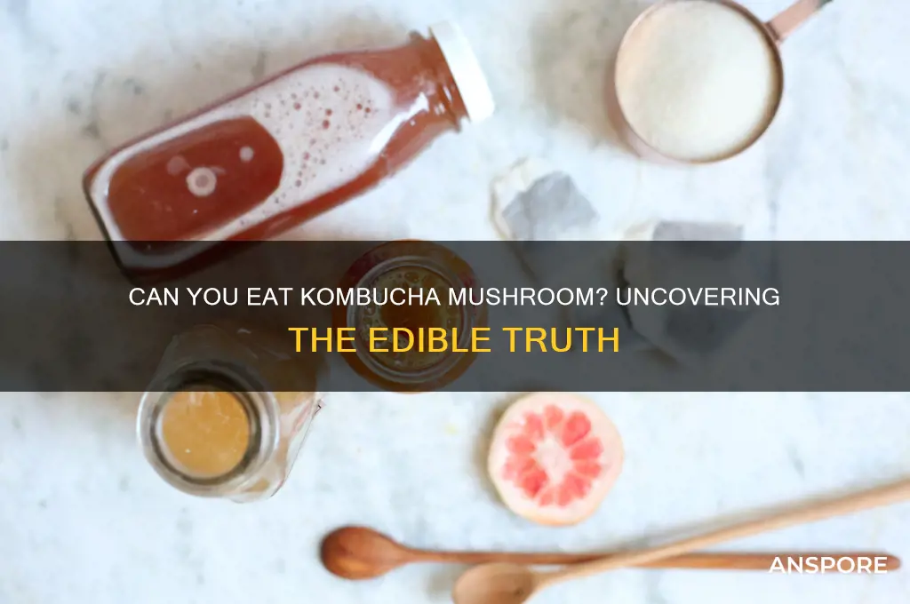 can you eat kombucha mushroom