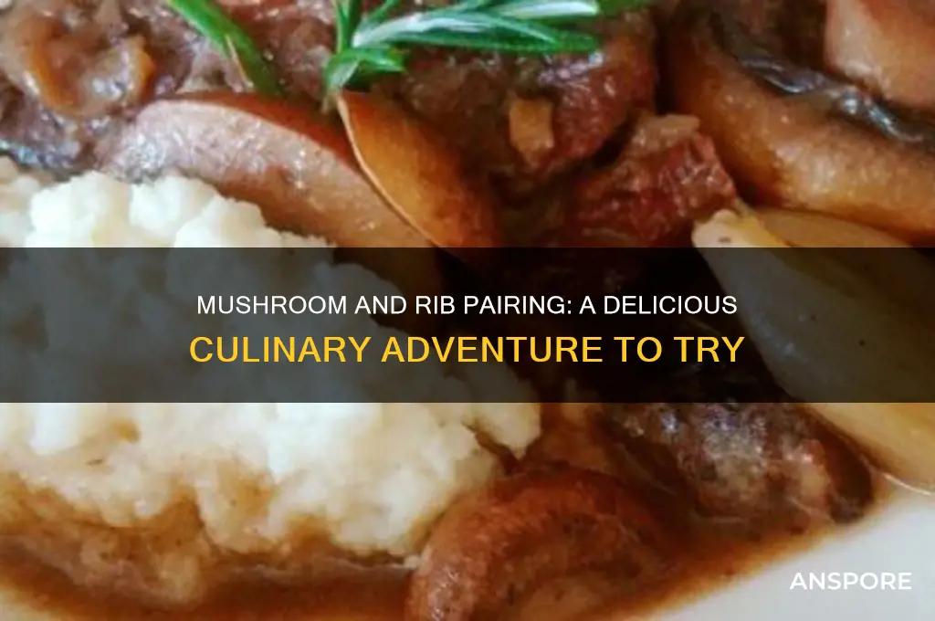 can you eat mushroom with rib