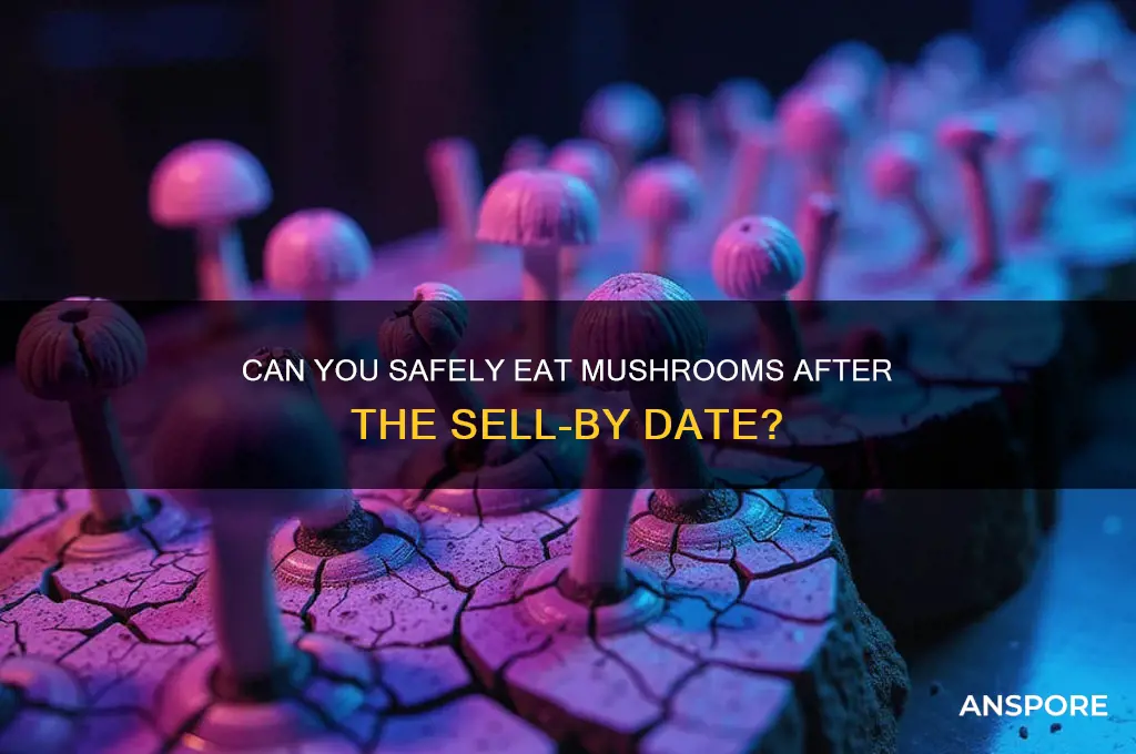 can you eat mushrooms after sell by date