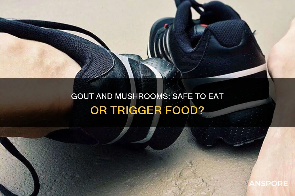can you eat mushrooms if you have gout