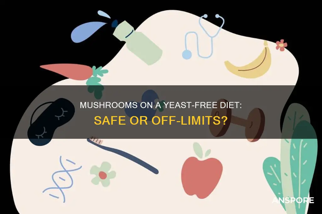 can you eat mushrooms on a yeast free diet
