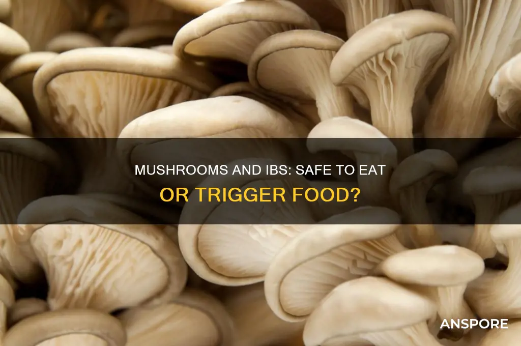 can you eat mushrooms with irritable bowel syndrome