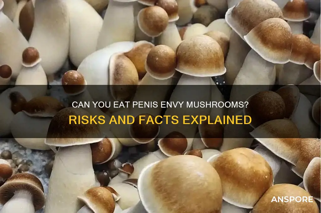 can you eat penis envy mushrooms