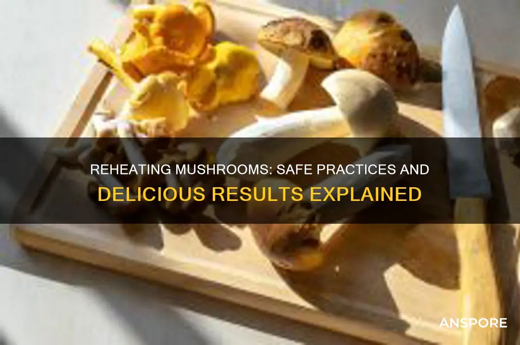 can you eat reheated mushrooms