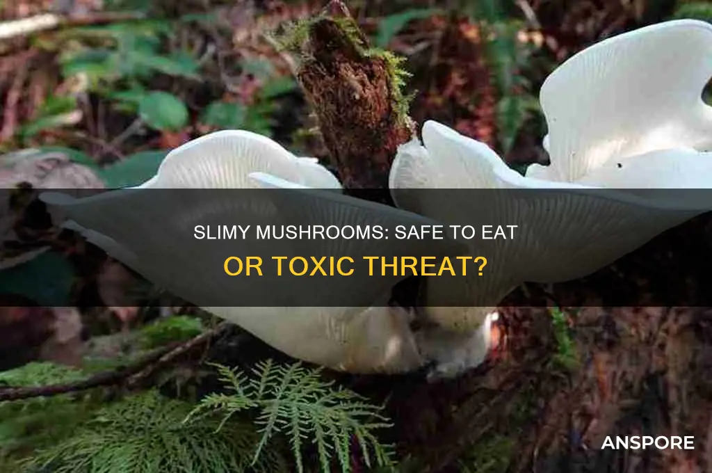 can you eat slimy mushrooms