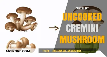 Can You Eat Uncooked Cremini Mushrooms? A Safe Guide