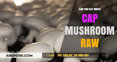 Can You Eat White Cap Mushrooms Raw? Safety and Tips