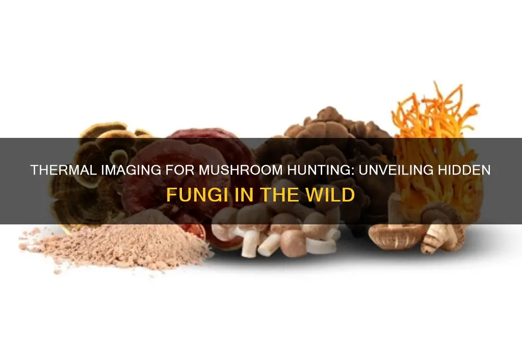 can you find mushrooms with thermal imaging