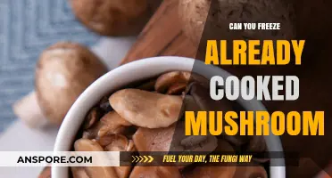 Freezing Cooked Mushrooms: A Handy Guide for Meal Prep