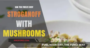 Freezing Beef Stroganoff with Mushrooms: Tips for Perfect Storage