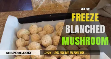Freezing Blanched Mushrooms: A Guide to Preserving Freshness and Flavor