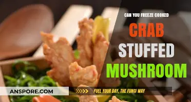 Freezing Cooked Crab Stuffed Mushrooms: Tips for Preserving Flavor