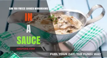 Freezing Cooked Mushrooms in Sauce: Tips for Preserving Flavor and Texture