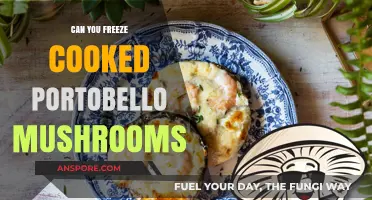 Freezing Cooked Portobello Mushrooms: Tips for Storage and Reheating