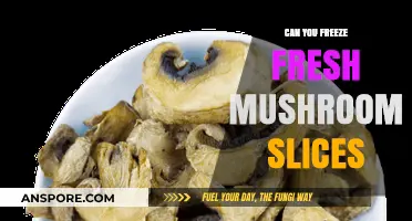 Freezing Fresh Mushroom Slices: A Complete Guide to Preservation