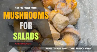 Freezing Fresh Mushrooms: A Salad-Saver's Guide to Preservation