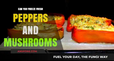 Freezing Fresh Peppers and Mushrooms: A Complete Guide to Preservation