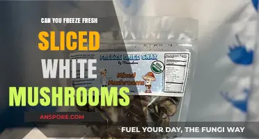 Freezing Fresh Sliced White Mushrooms: A Complete Guide for Preservation