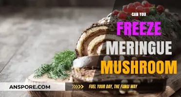 Freezing Meringue Mushrooms: Tips for Preserving Delicate Dessert Decorations