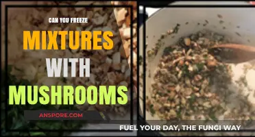 Freezing Mushroom Mixtures: Tips for Preserving Flavor and Texture