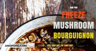 Freezing Mushroom Bourguignon: Tips for Perfect Storage and Reheating