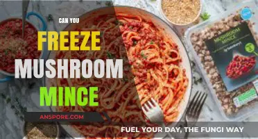 Freezing Mushroom Mince: Tips for Preserving Your Plant-Based Protein