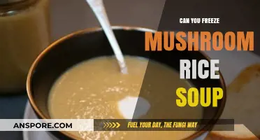 Freezing Mushroom Rice Soup: Tips for Preserving Flavor and Texture