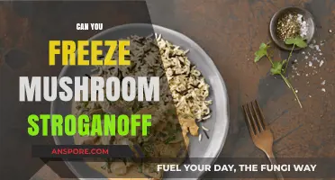 Freezing Mushroom Stroganoff: Tips for Preserving Creamy Flavor and Texture