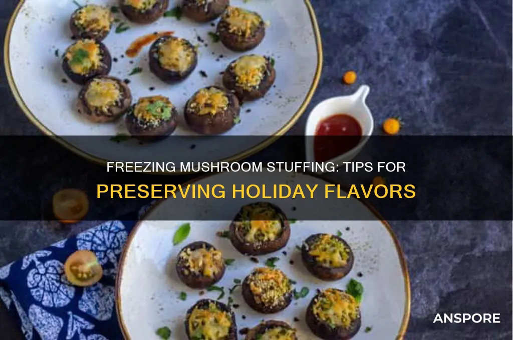 can you freeze mushroom stuffing