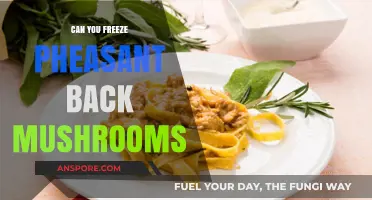 Freezing Pheasant Back Mushrooms: Tips for Long-Term Storage and Freshness