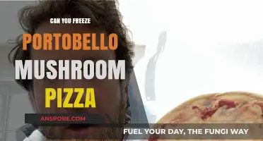 Freezing Portobello Mushroom Pizza: Tips for Perfect Preservation and Reheating