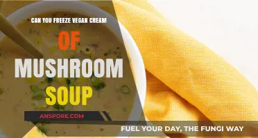 Freezing Vegan Cream of Mushroom Soup: Tips and Tricks