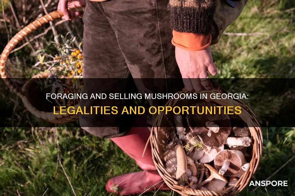 can you gather and sell mushrooms in georgia