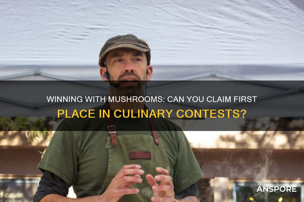 can you get mushroom first place