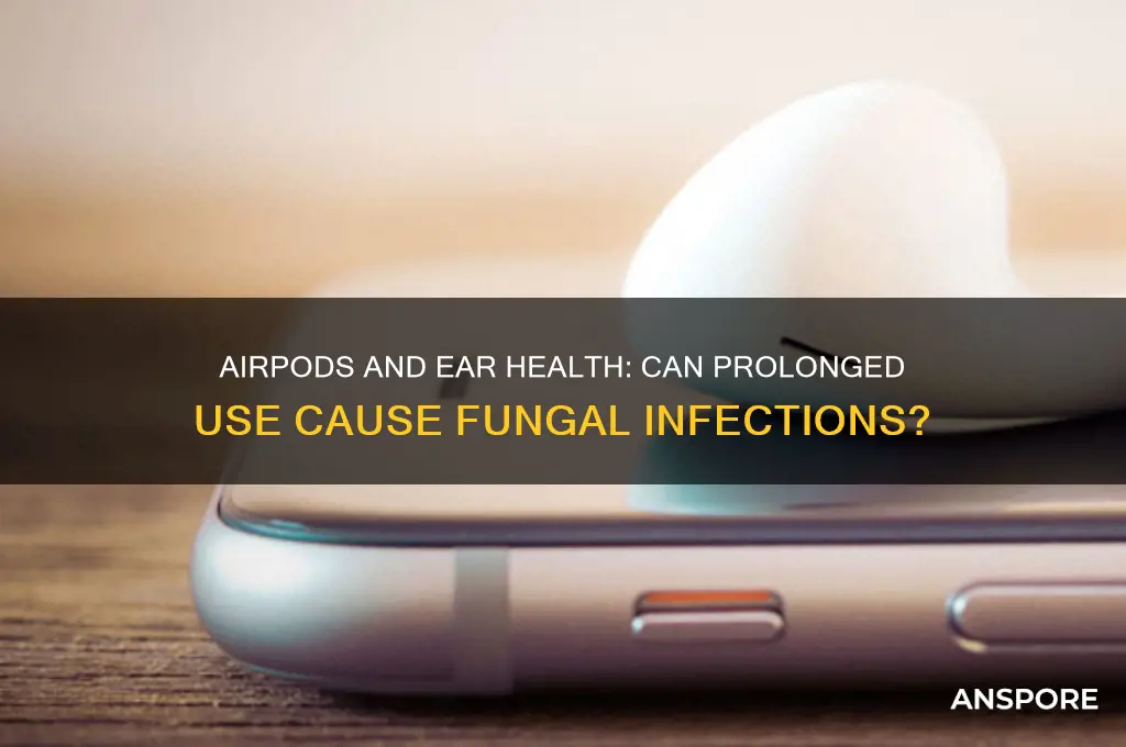 can you get mushrooms in your ears from airpods