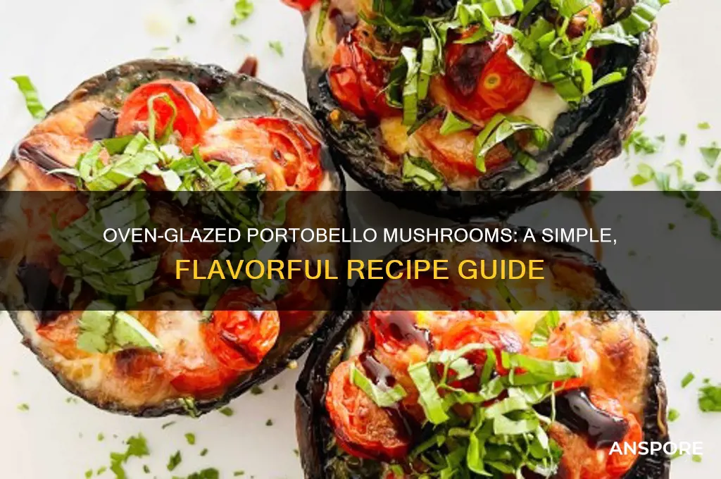 can you glaze portabello mushrooms in the oven