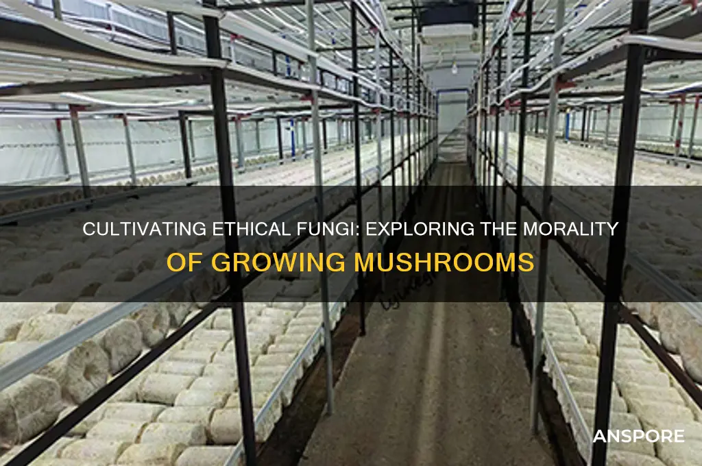 can you grow moral mushrooms